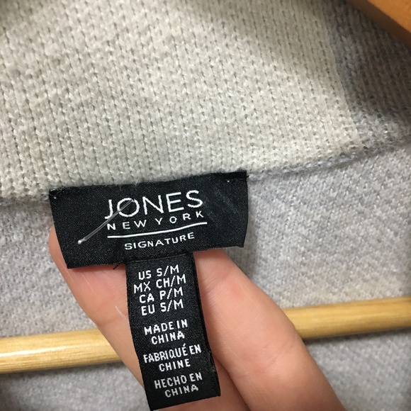 Plaid Poncho Cape | Jones New York / S/M - Picture 6 of 6